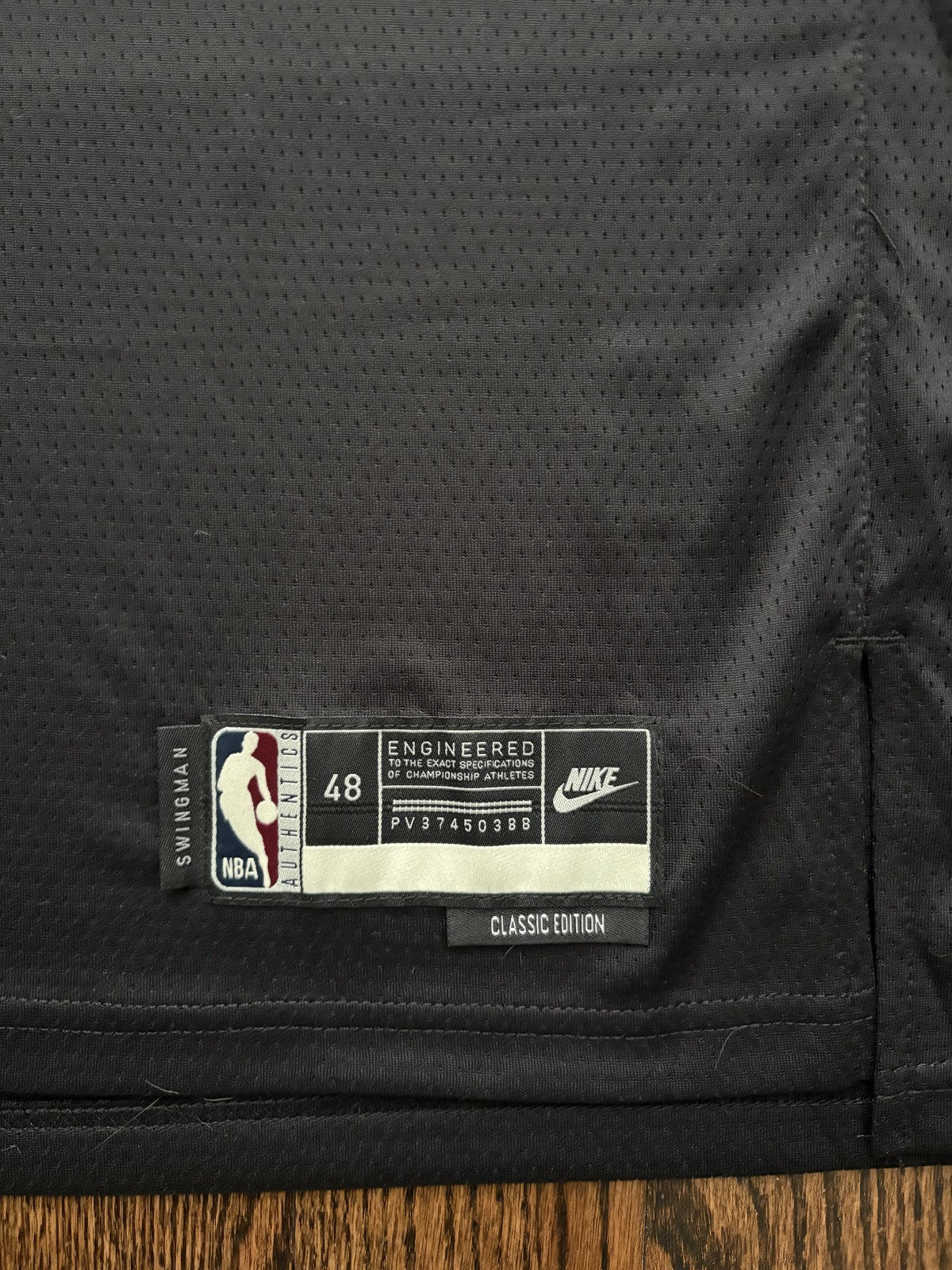 Tyrese Maxey Black Philadelphia Sixers Jersey