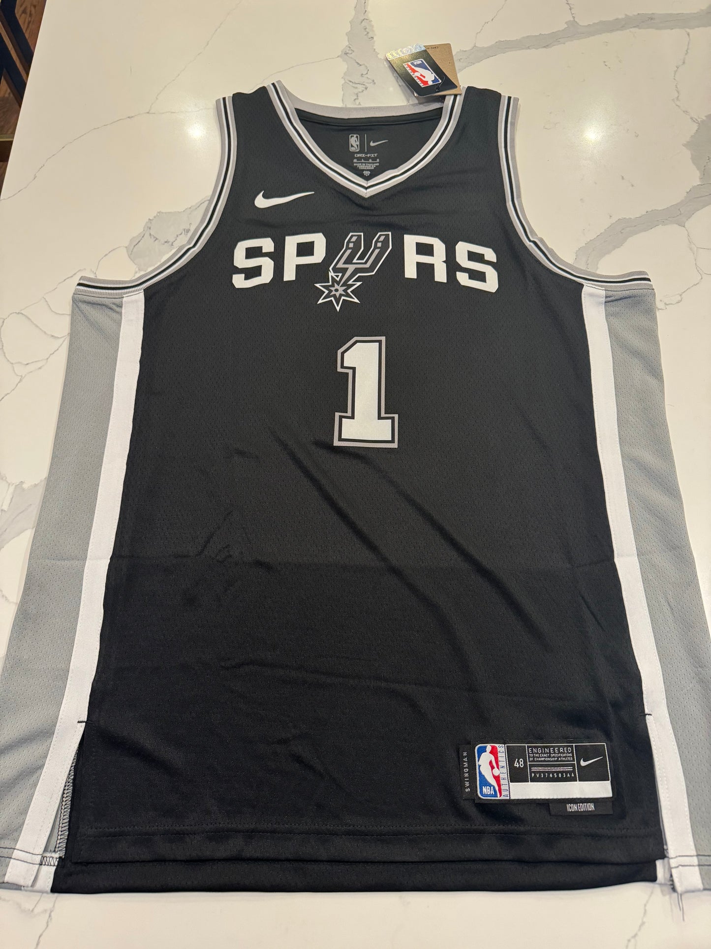 San Antonio Spurs Victor Wembanyama #1 Jersey