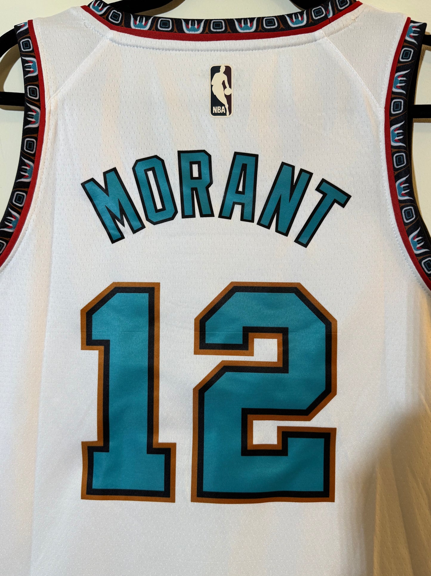 Memphis Grizzlies Ja Morant #12 White Jersey