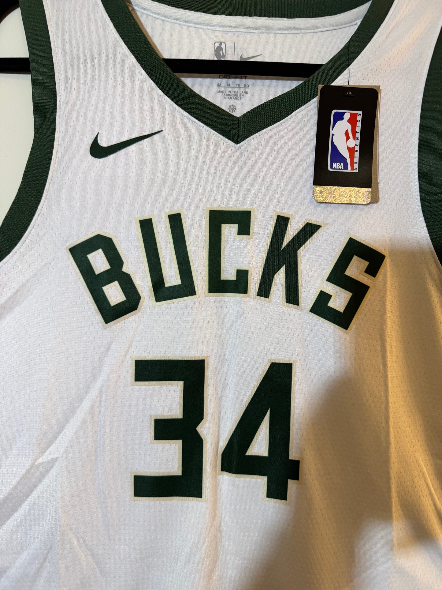 Milwaukee Bucks Giannis Antetokounmpo #34 Jersey