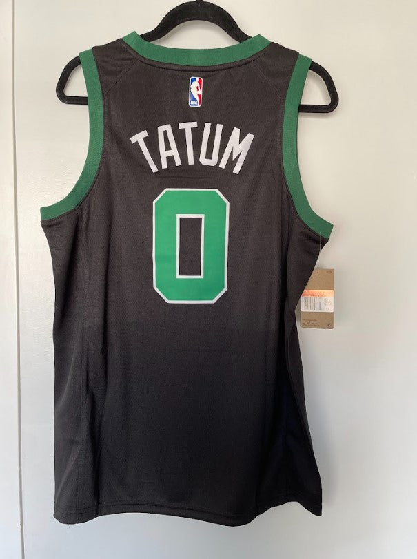 Boston Celtics Jayson Tatum #0 Black Jersey