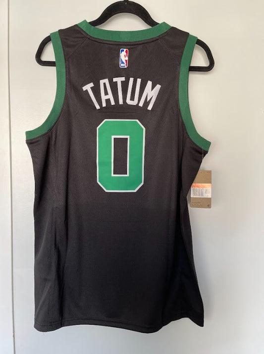 Boston Celtics Jayson Tatum #0 Black Jersey