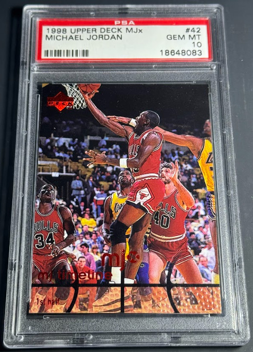 1998 Upper Deck MJx #42 Michael Jordan PSA 10