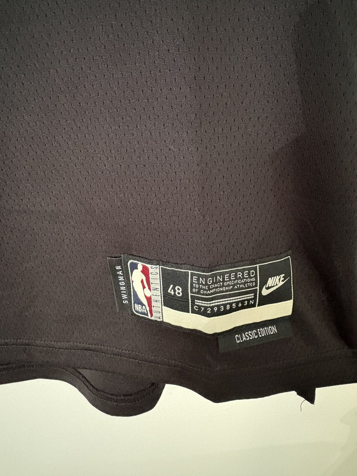 LeBron James Philadelphia 76ers Black #23 Jersey