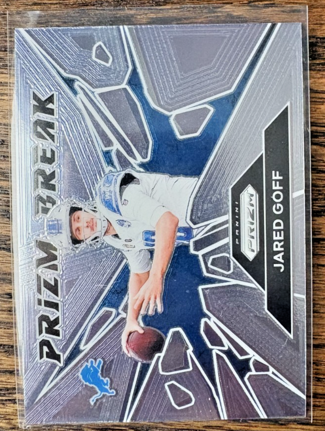 2024 Panini Prizm #9 Prizm Break Jared Goff