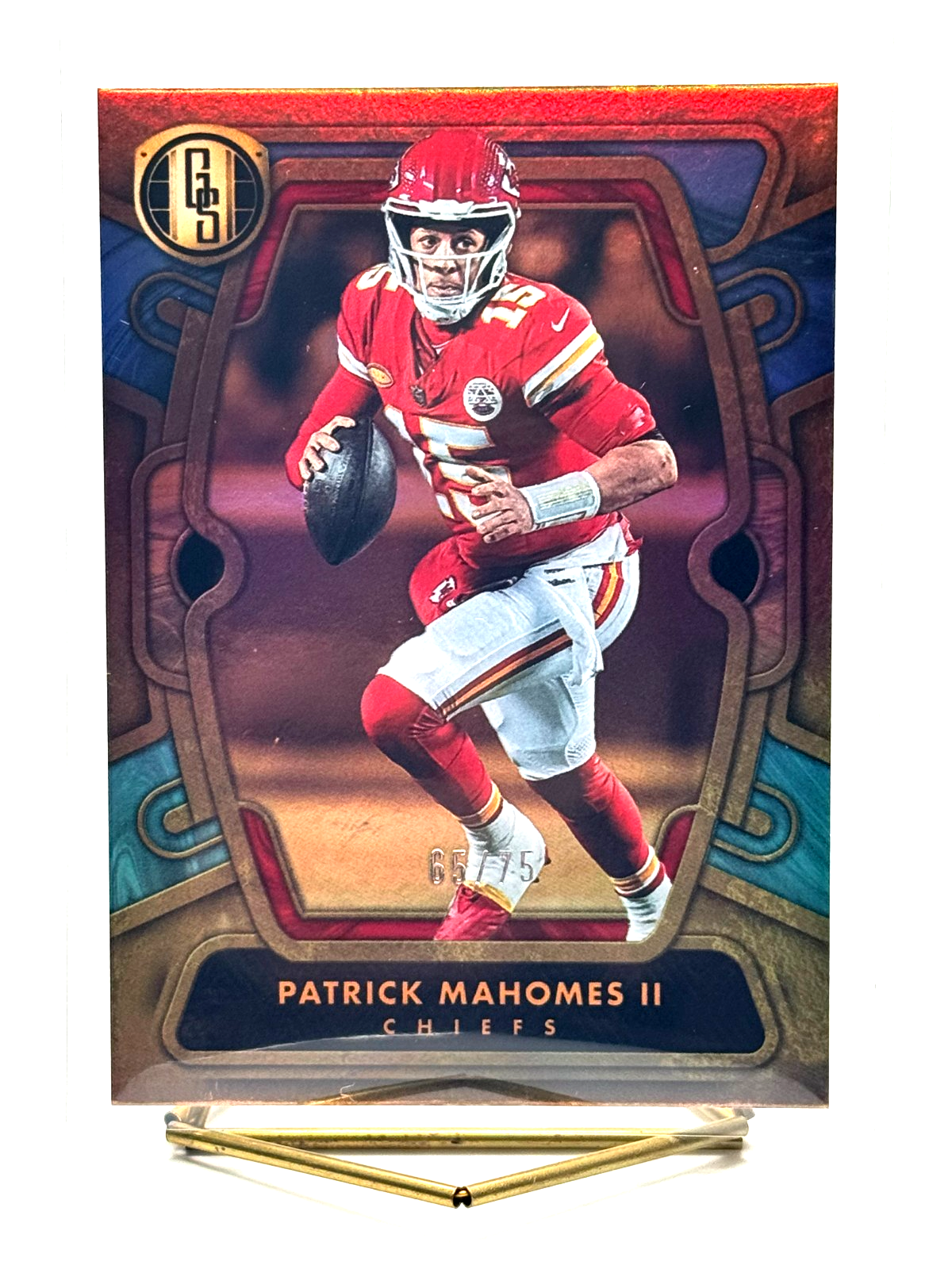 Patrick Mahomes 2024 Panini Gold Standard Numbered #65/75 Chiefs