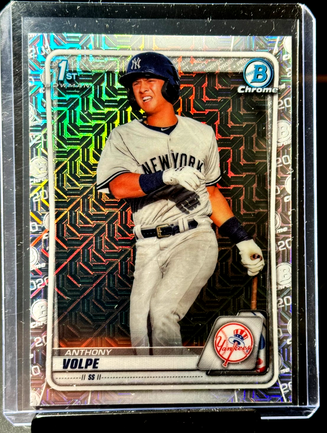 Anthony Volpe Rookie Refractor Yankees 2020 Bowman Chrome