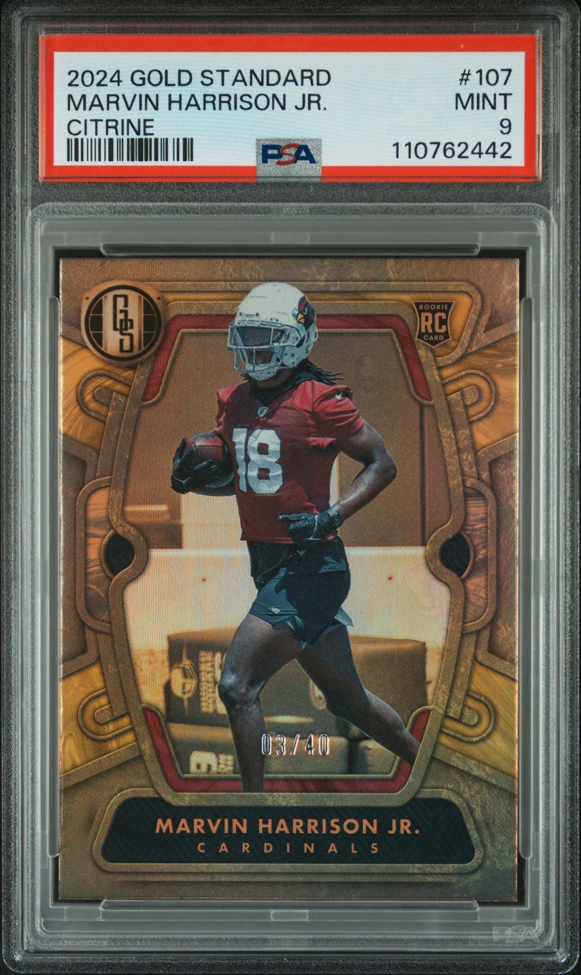 Graded NFL rookie cards at JerseyDon