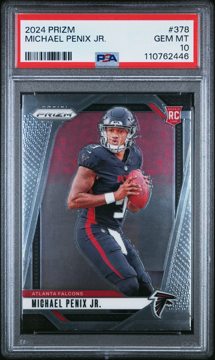 Michael Penix Jr. graded cards at JerseyDon