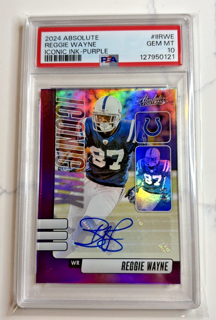 Graded autographed NFL cards at JerseyDon