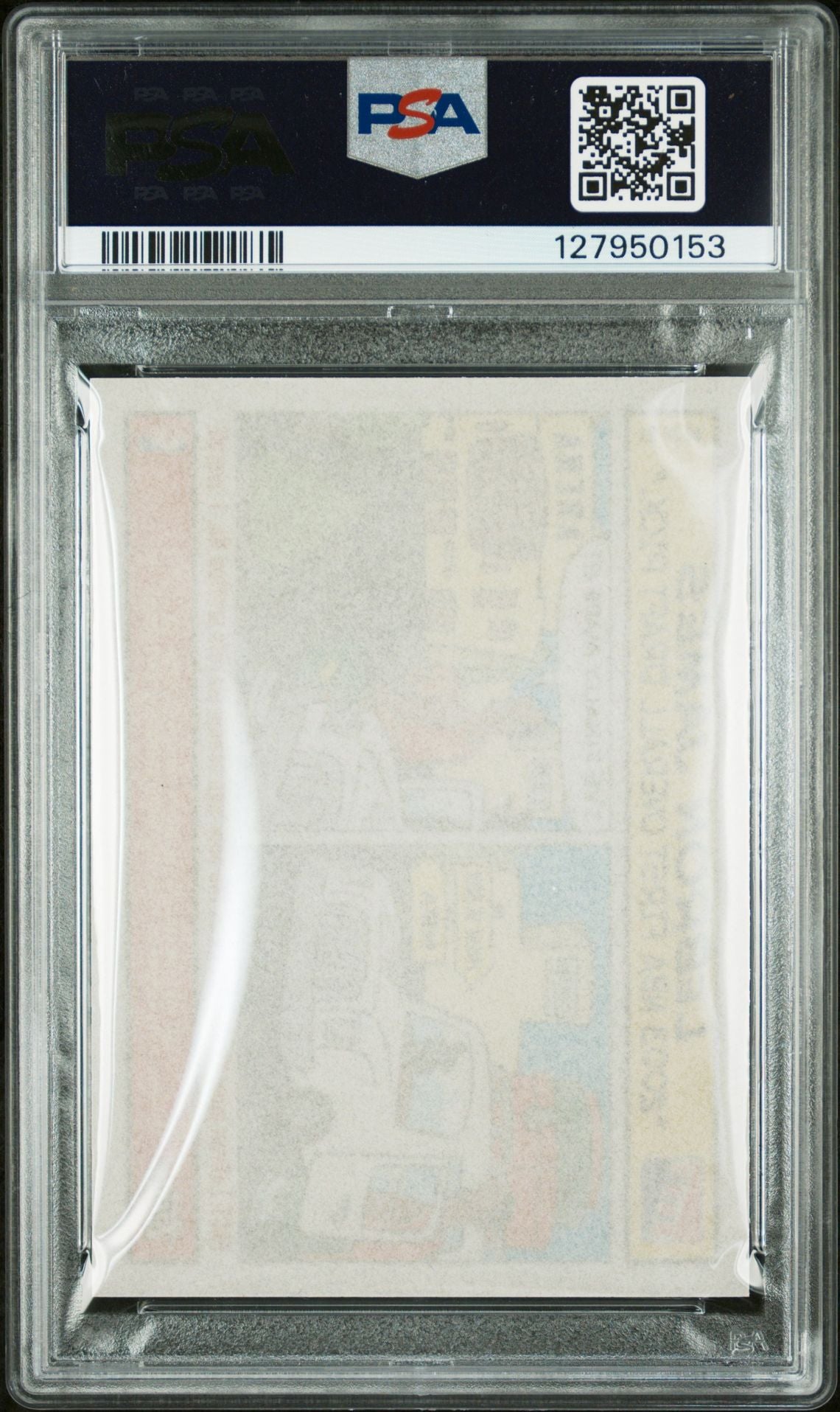 LeBron James Rookie PSA 10 2003 Topps Bazooka Comics #15 back