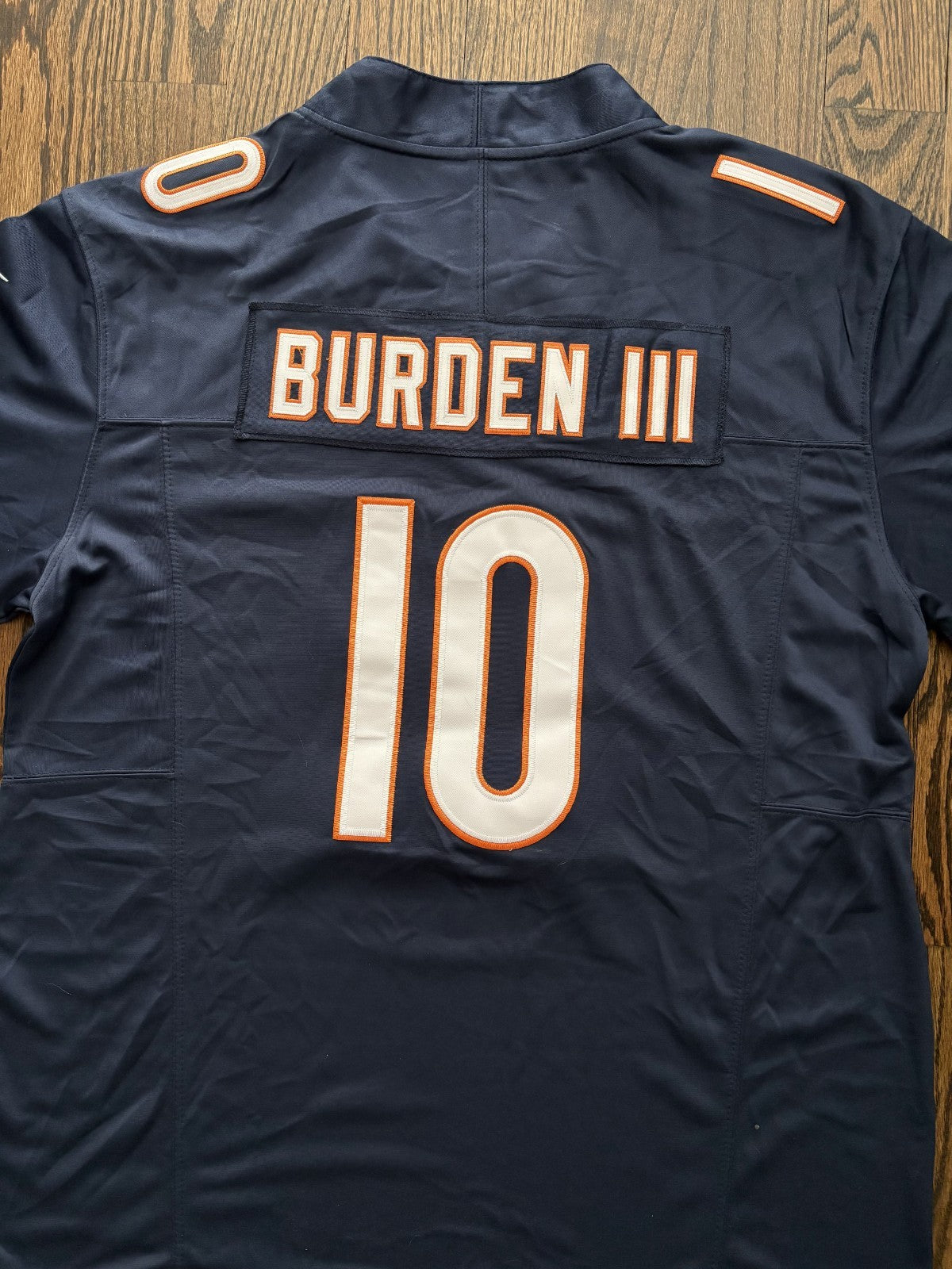 Luther Burden III Chicago Bears Blue Men's Jersey