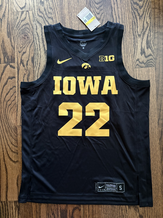 Caitlin Clark Iowa Hawkeyes Replica Black Jersey #22