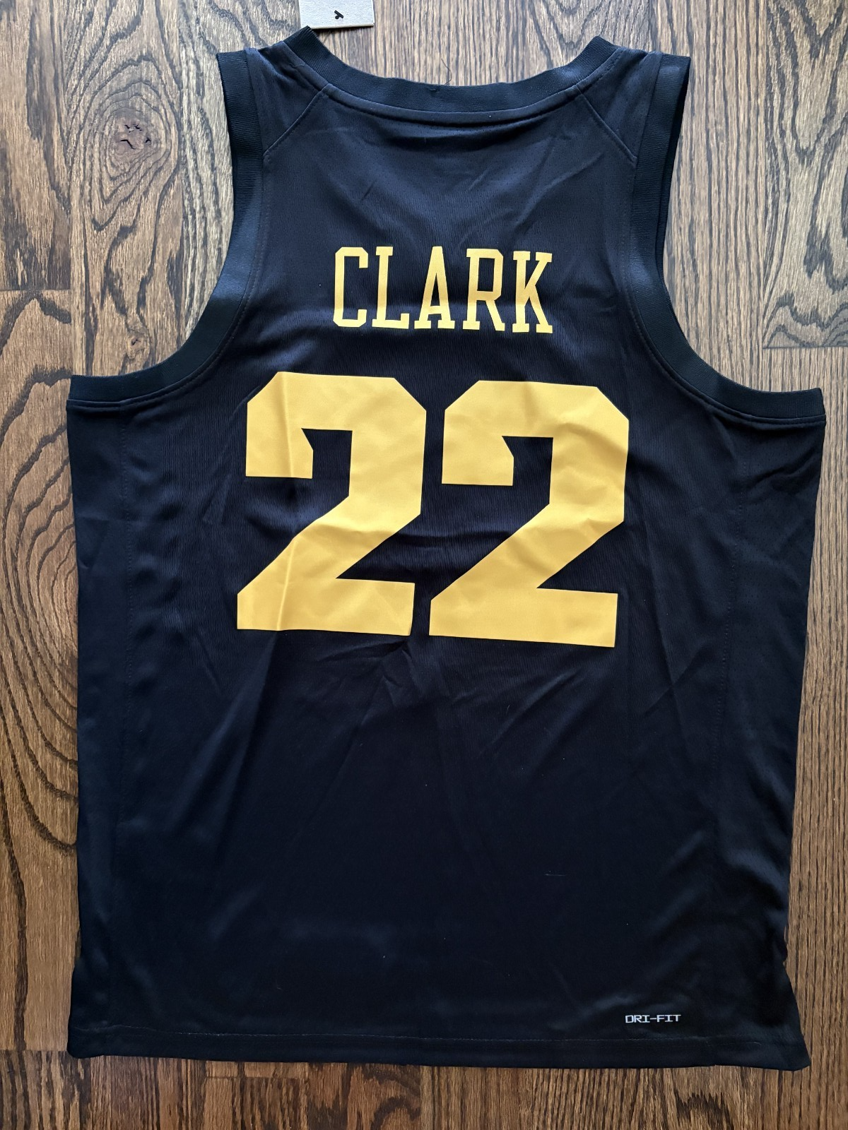 Caitlin Clark Iowa Hawkeyes Black Jersey #22