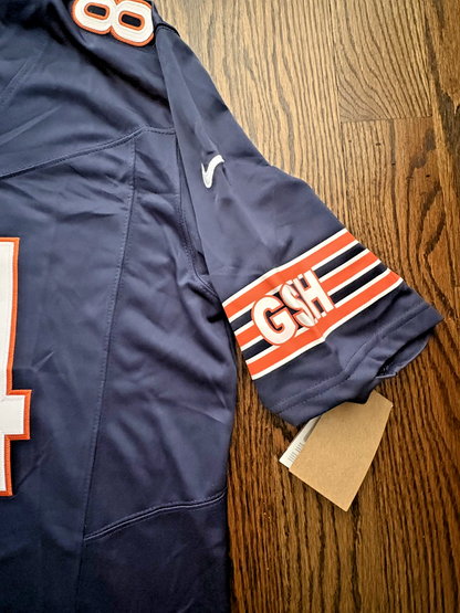 Colston Loveland Bears #84 Men's Navy Blue Jersey