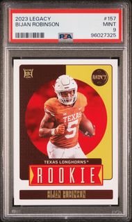 2023 Legacy Bijan Robinson #157 PSA 9 Rookie Card