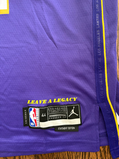 Luka Doncic LA Lakers Men's Purple Jersey