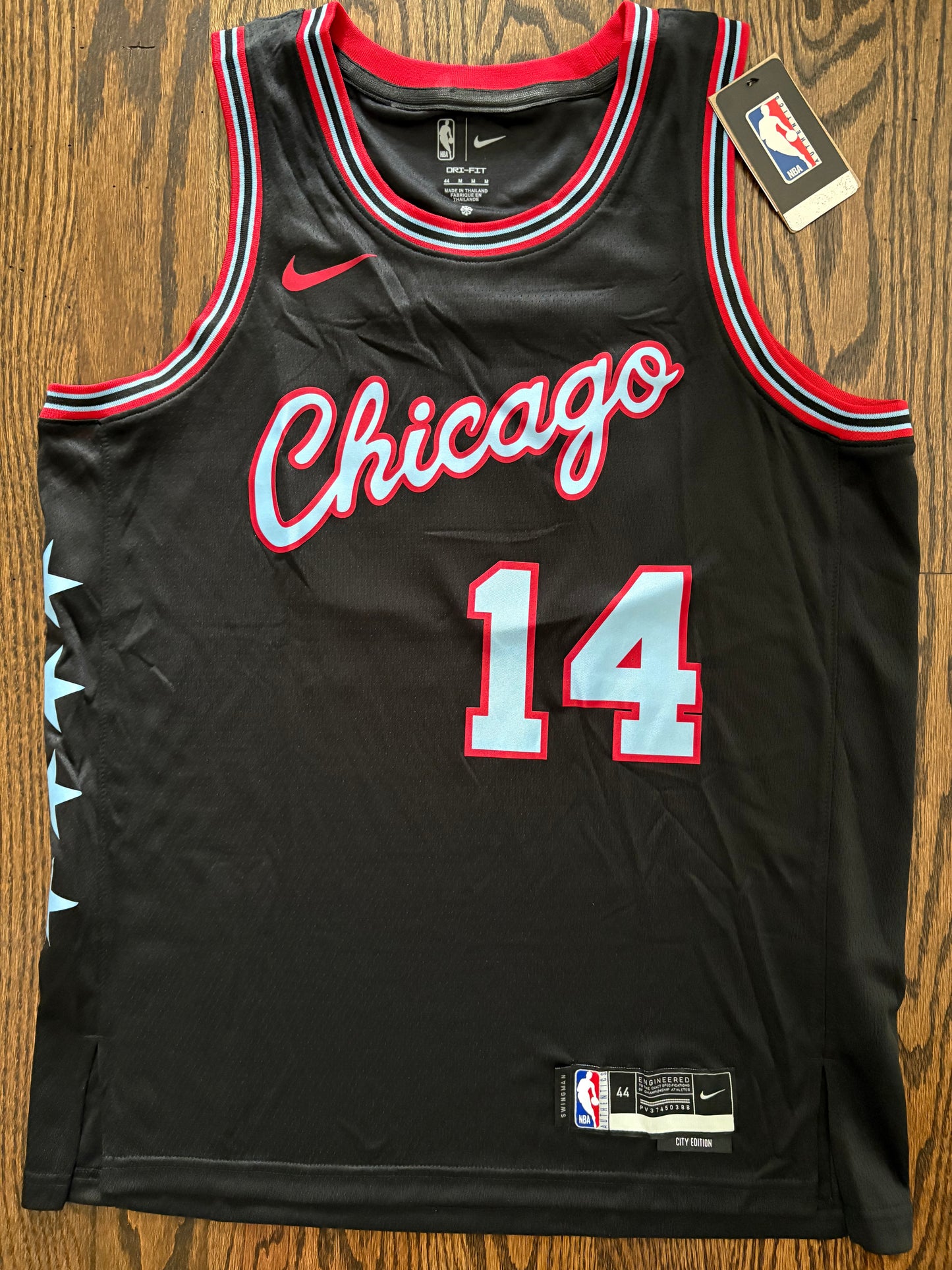 Matas Buzelis Chicago Bulls Men's Jersey