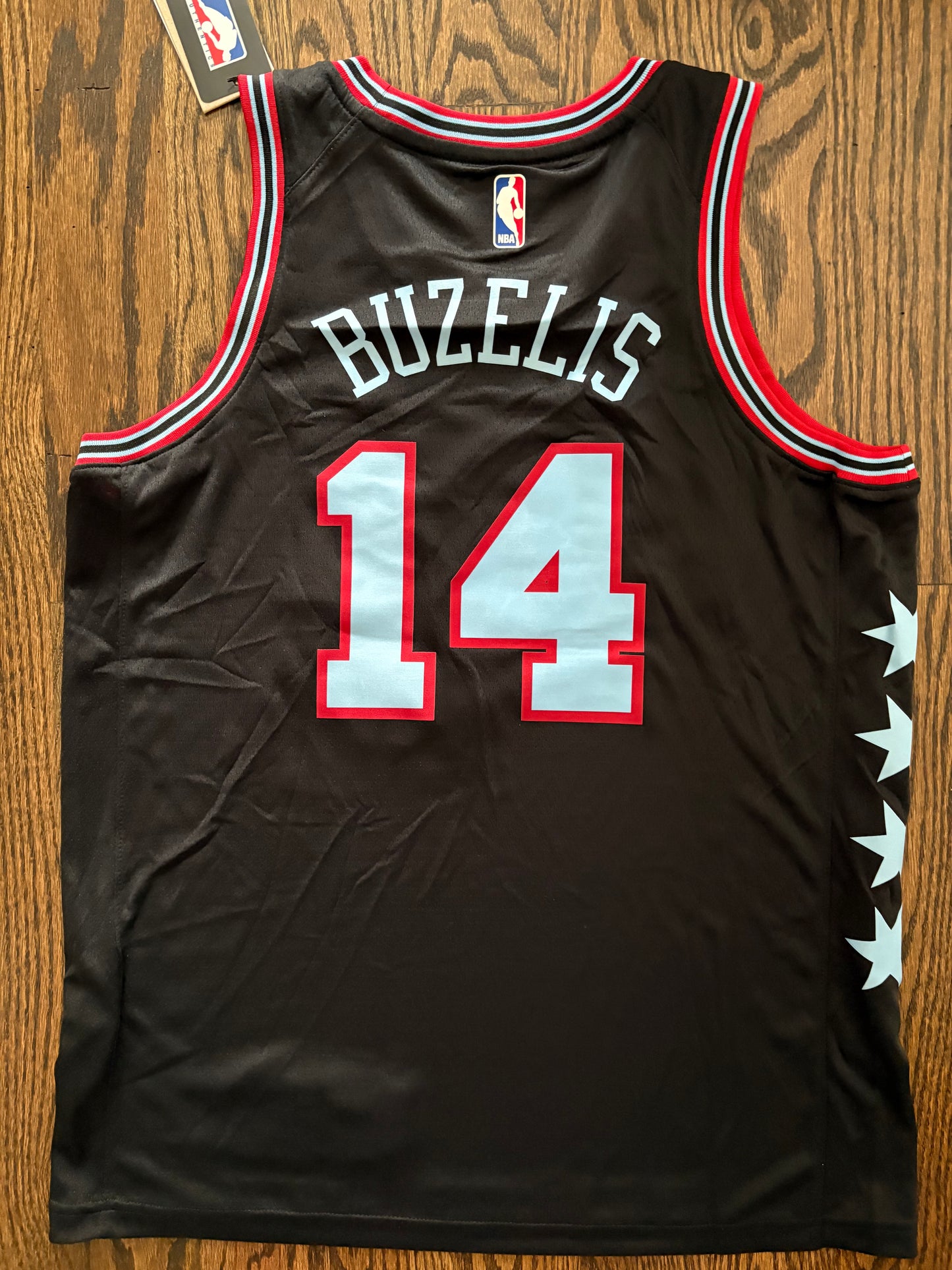 Matas Buzelis Chicago Bulls Men's Jersey