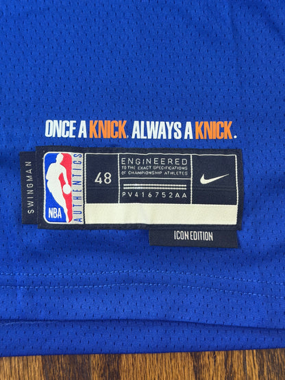 Jalen Brunson New York Knicks Jersey w/ NBA FINALS Patch - Large