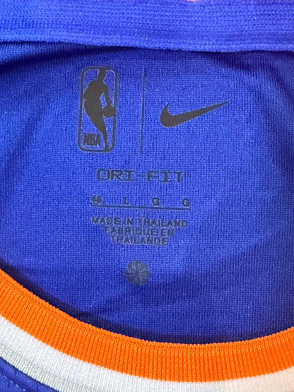 Jalen Brunson New York Knicks Jersey w/ NBA FINALS Patch - Large