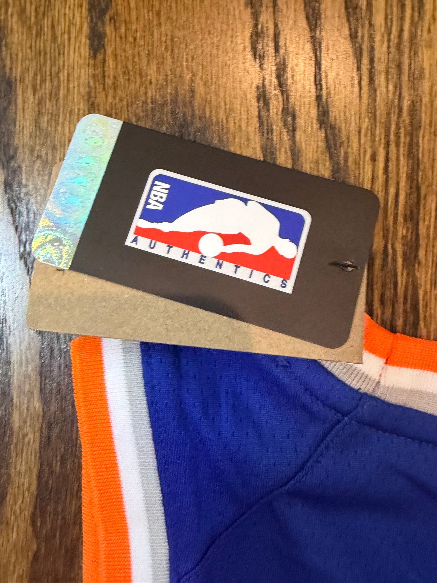 Jalen Brunson New York Knicks Jersey w/ NBA FINALS Patch - Large