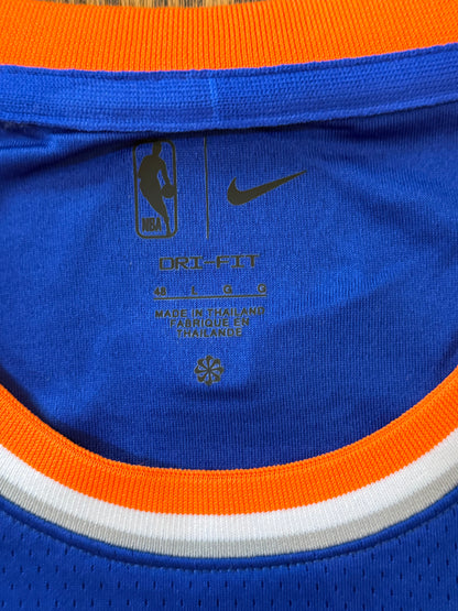 OG Anunoby New York Knicks Jersey w/ NBA FINALS Patch
