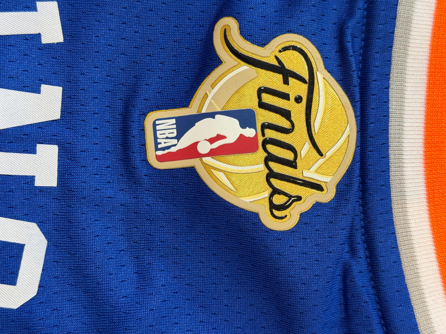 OG Anunoby New York Knicks Jersey w/ NBA FINALS Patch