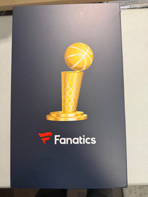 New York Knicks NBA FInals Trophy 2026 NBA Finals 12' Larry O'Brien Replica Trophy Fanatics front