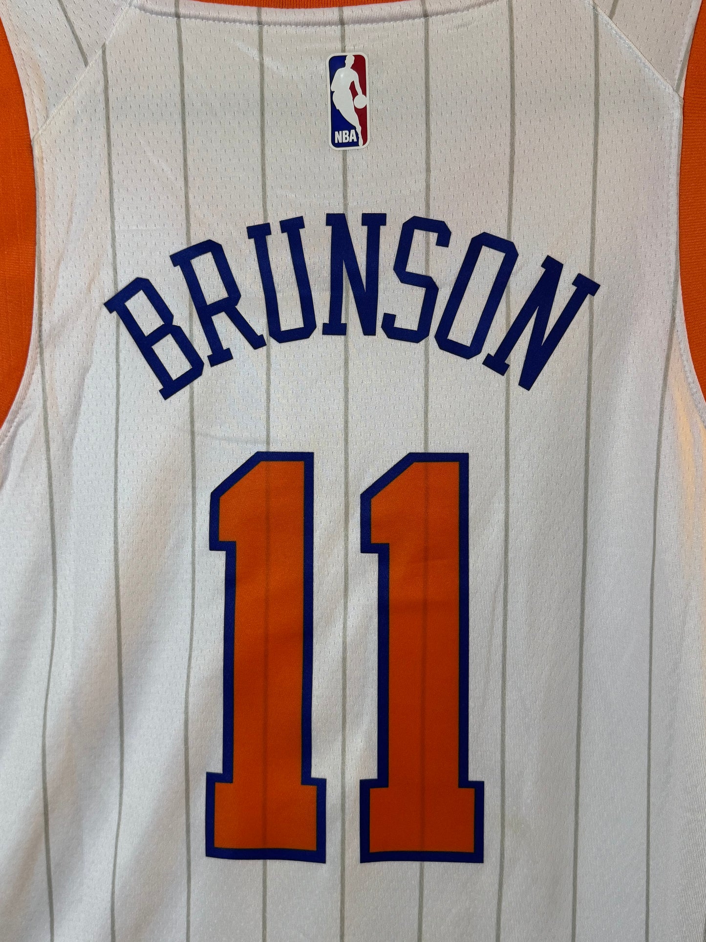 New York Knicks Jalen Brunson #11 White Jersey