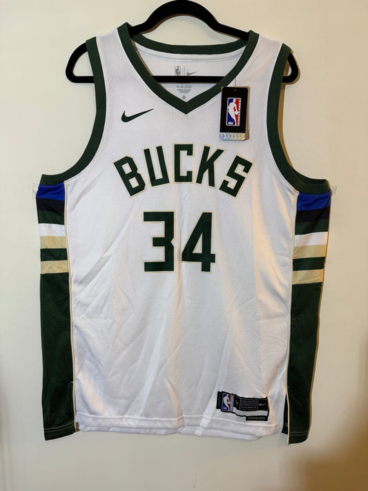Milwaukee Bucks Giannis Antetokounmpo #34 Jersey