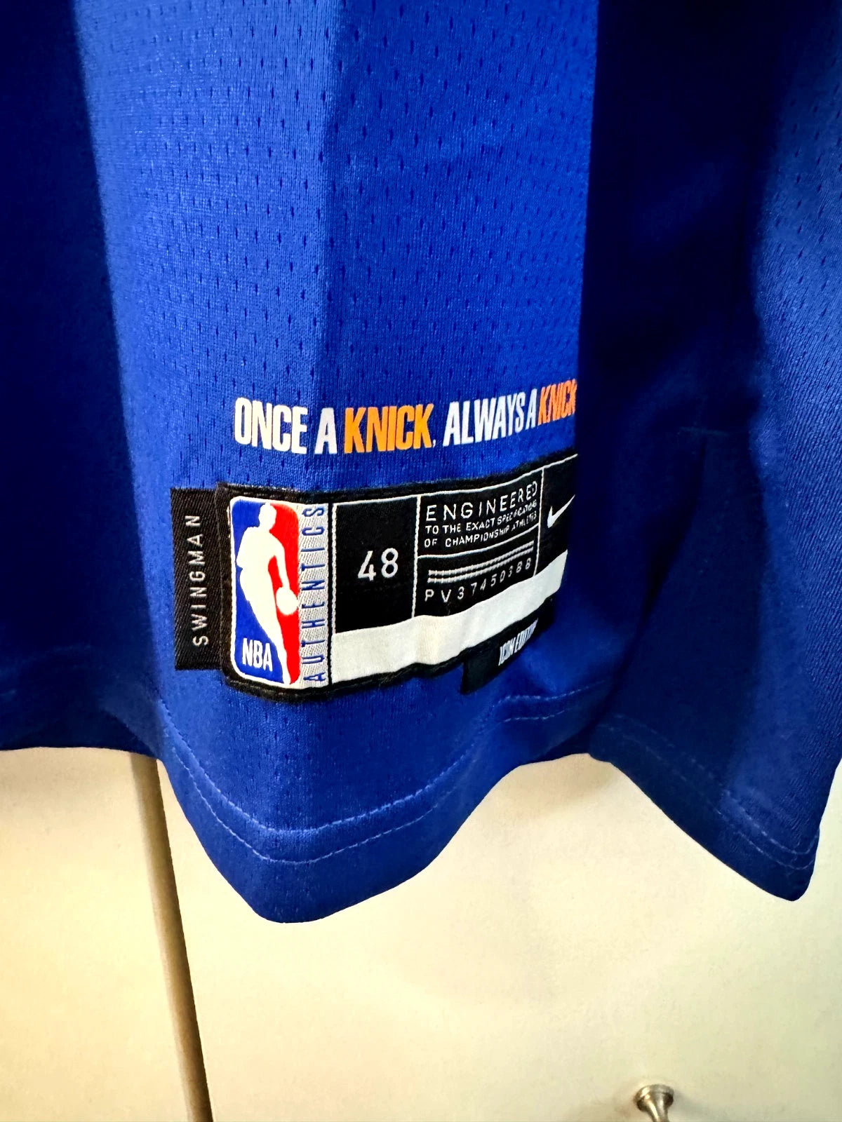 New York Knicks Jalen Brunson #11 Blue Jersey