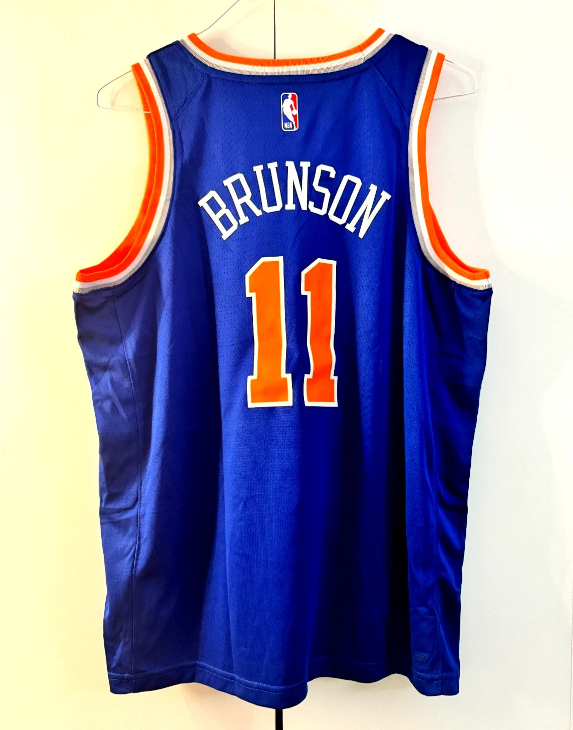 New York Knicks Jalen Brunson #11 Blue Jersey