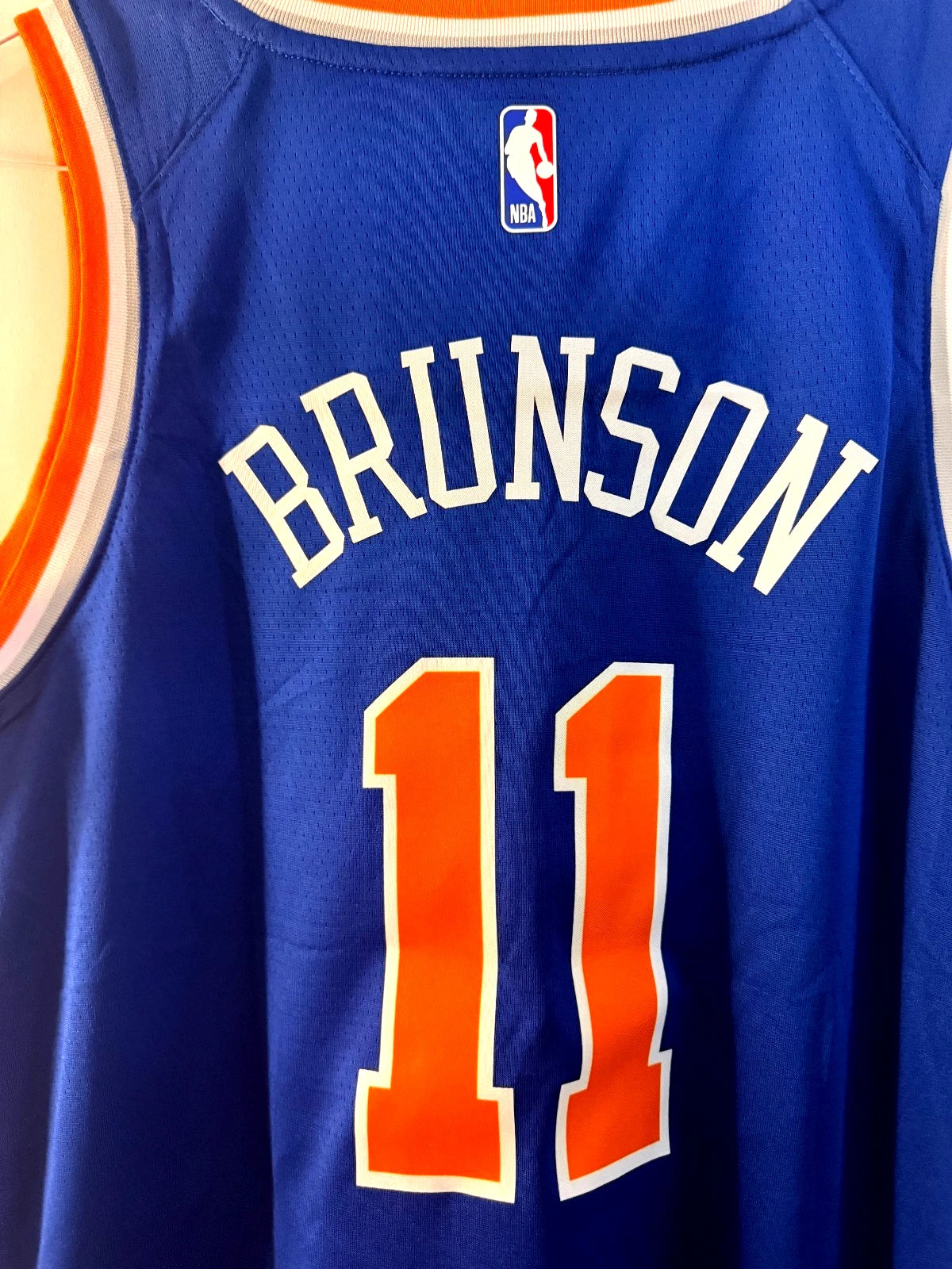 New York Knicks Jalen Brunson #11 Blue Jersey