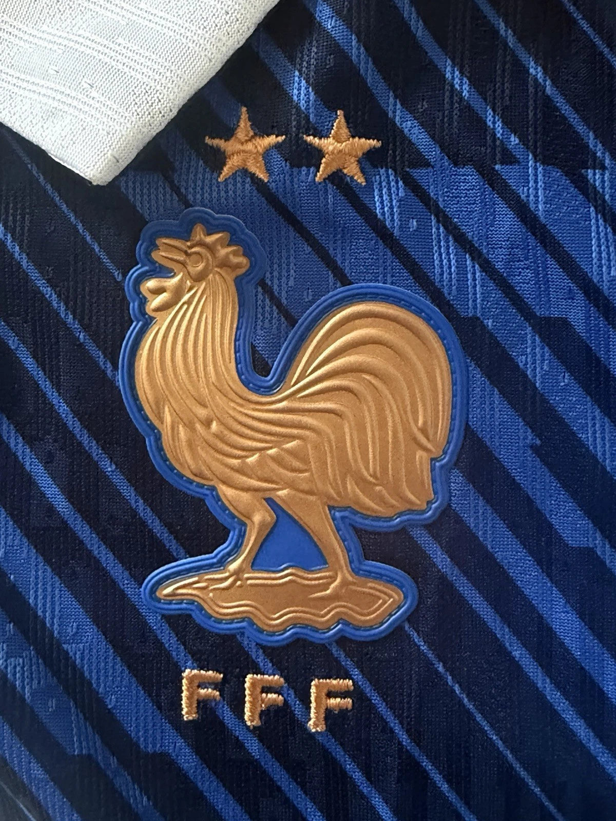 Kylian Mbappe #10 Blue Adult France FFF Soccer Jersey - On Sale!