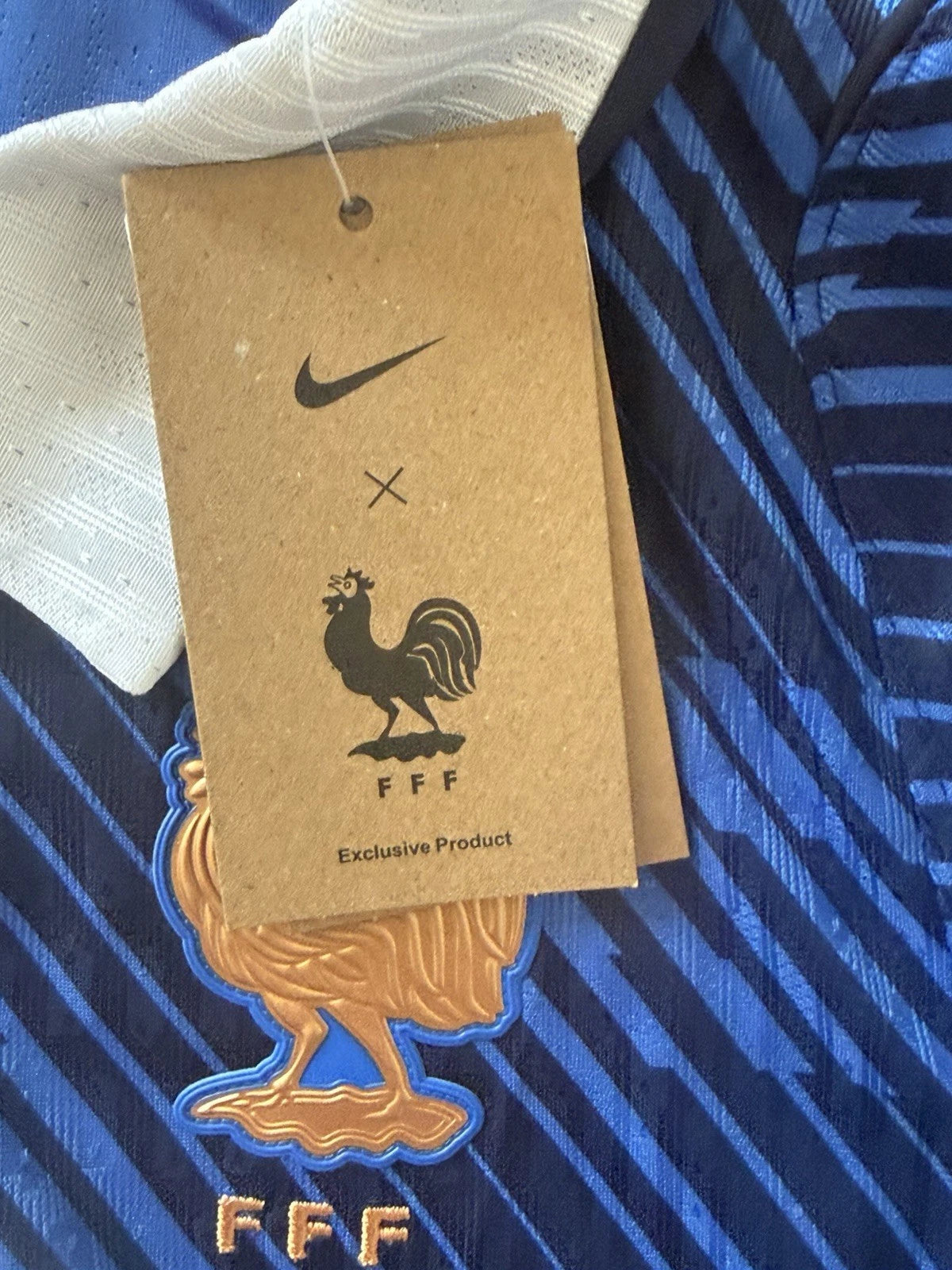 Kylian Mbappe #10 Blue Adult France FFF Soccer Jersey - On Sale!