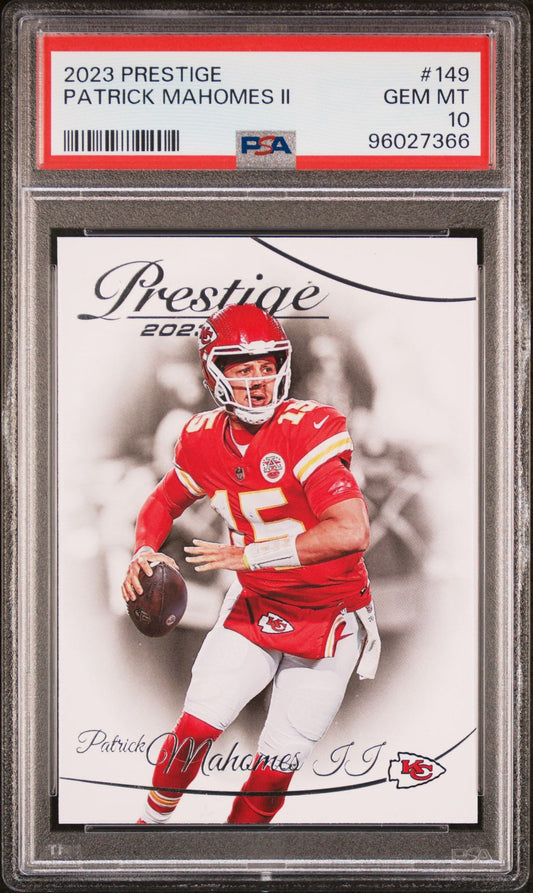 2023 Panini Prestige #149 Patrick Mahomes II PSA 10