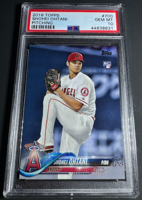 2018 Topps - Pitching #700 Shohei Ohtani PSA 10 (RC)