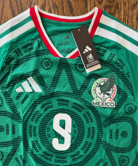Raul #9 Adult Size M Mexico Green Soccer Jersey Men’s - ON SALE!