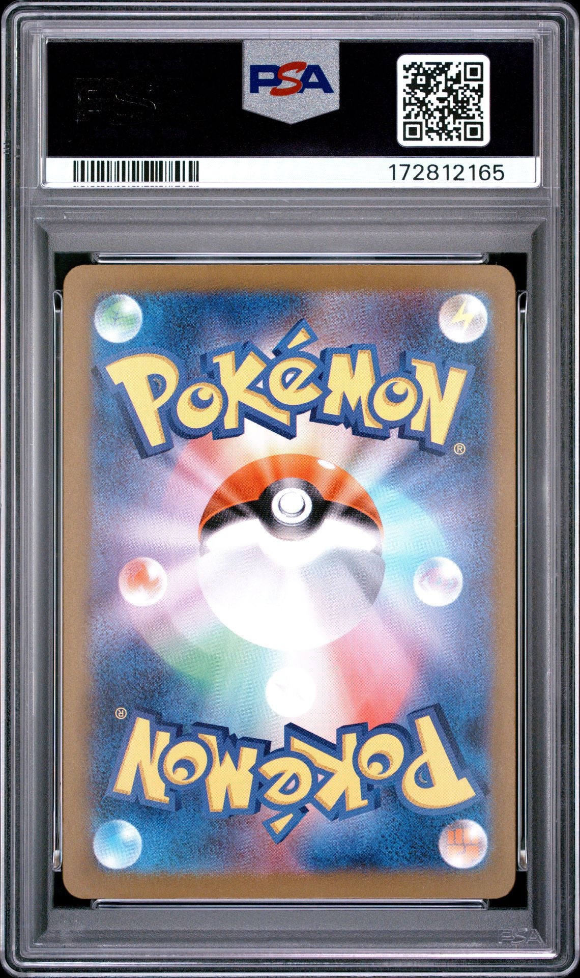 Back of PSA 9 graded 2025 Pokemon Japanese Glory of Team Rocket, Team Rockets Articuno card 022, cert 172812165