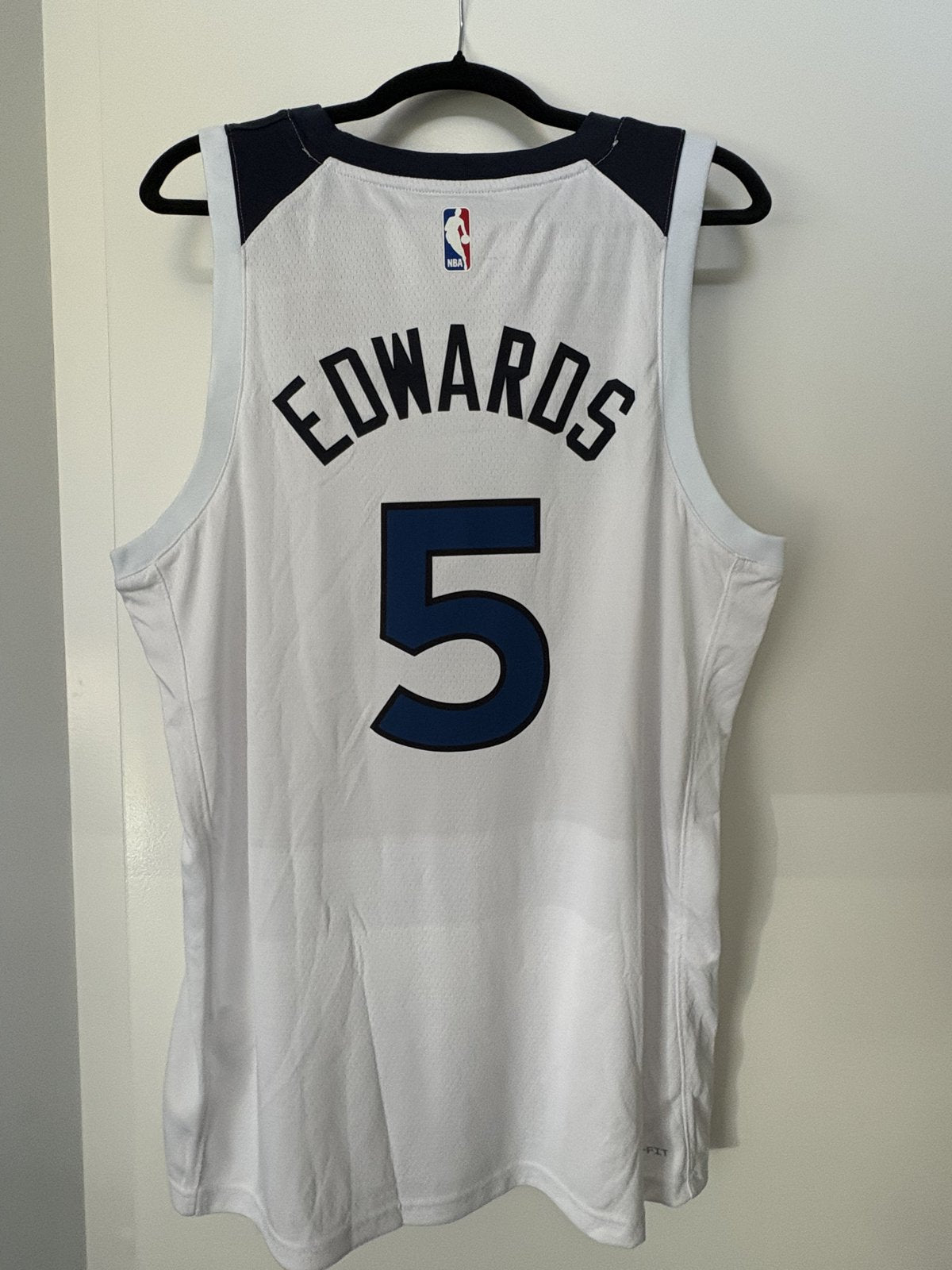 Anthony Edwards Minnesota Timberwolves White Jersey