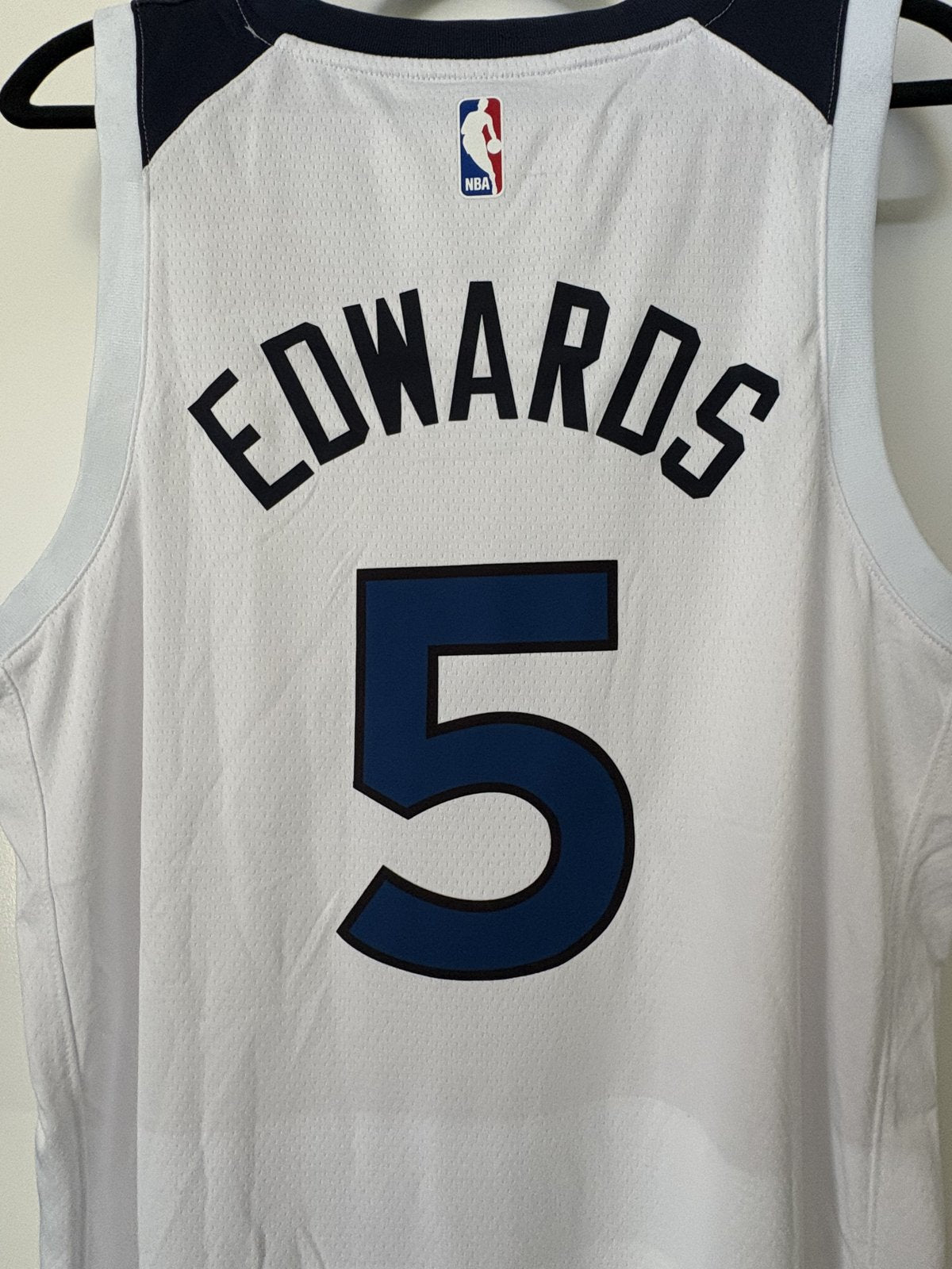 Anthony Edwards Minnesota Timberwolves White Jersey