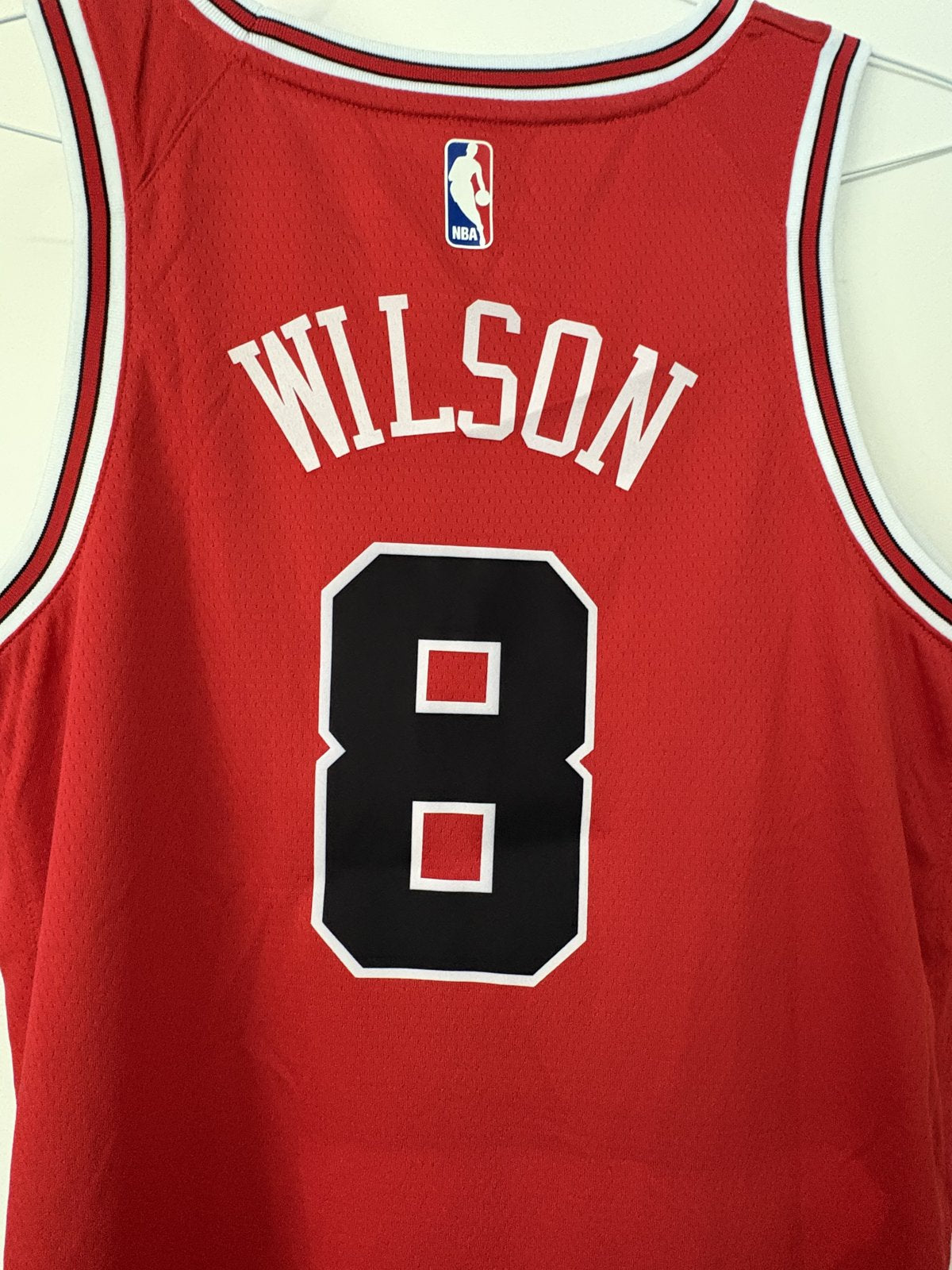 Caleb Wilson Chicago Bulls Red Jersey