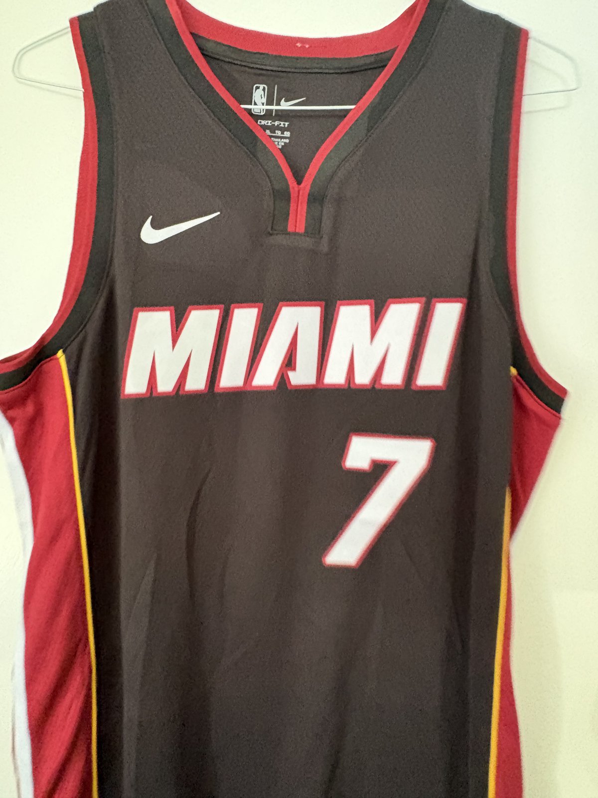 Giannis Antetokounmpo Miami Heat Black Jersey