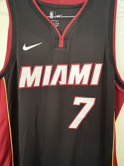 Giannis Antetokounmpo Miami Heat Black Jersey