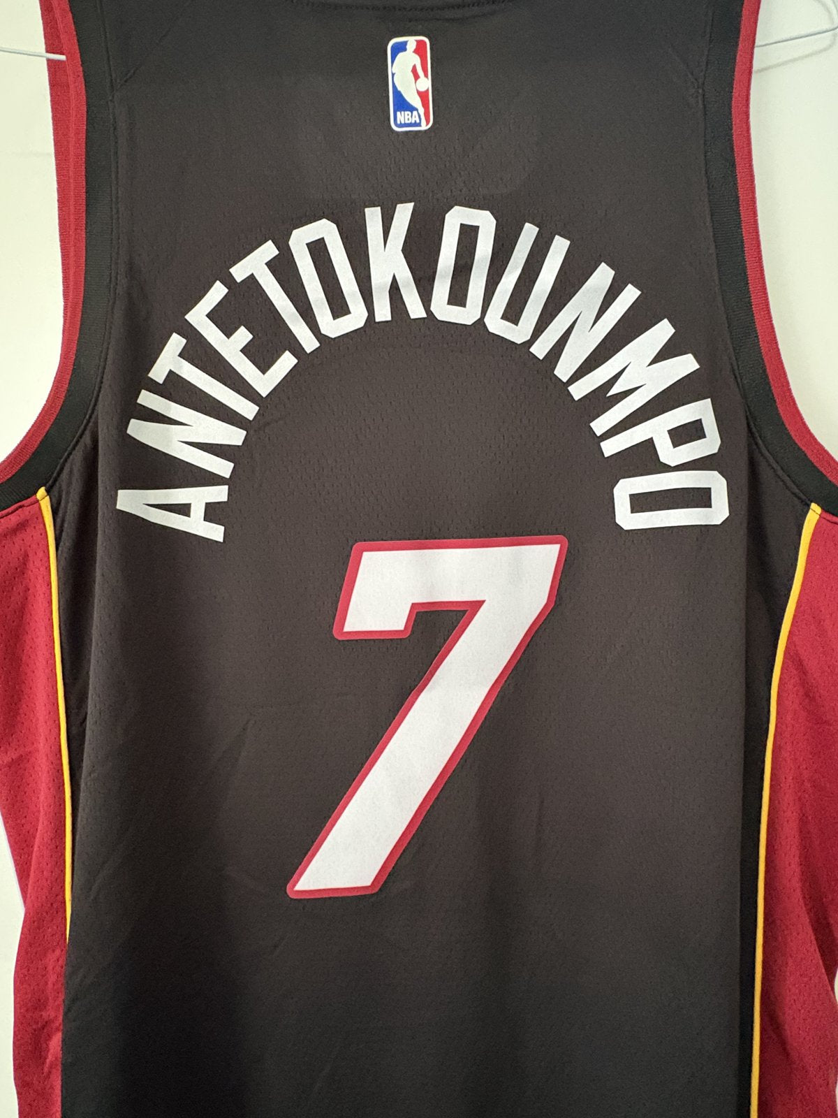 Giannis Antetokounmpo Miami Heat Black Jersey