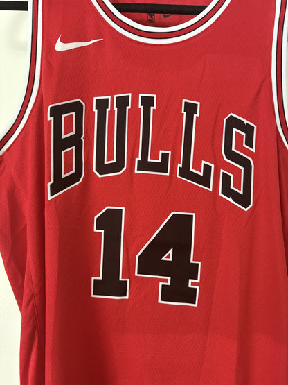 Matas Buzelis Chicago Bulls Red Jersey