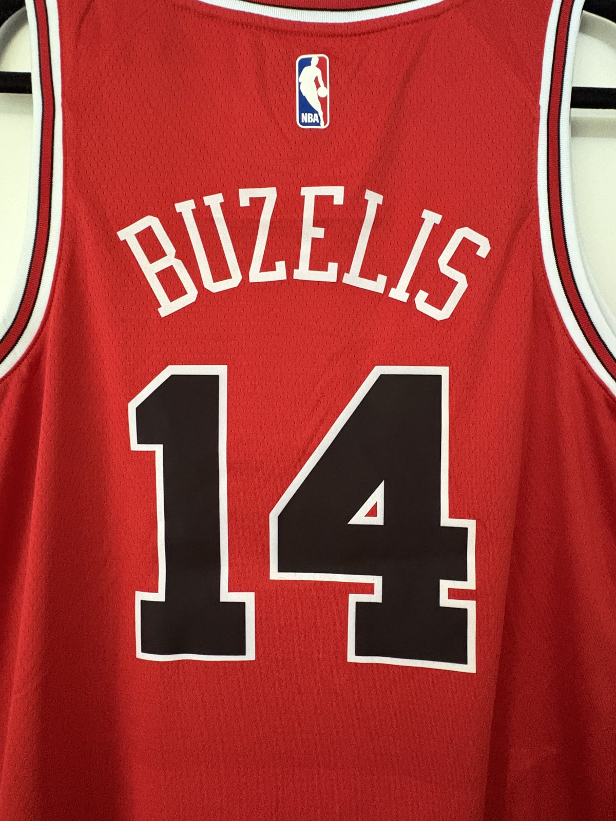 Matas Buzelis Chicago Bulls Red Jersey