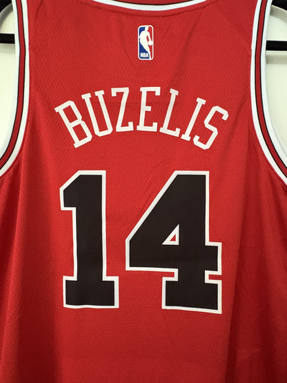 Matas Buzelis Chicago Bulls Red Jersey