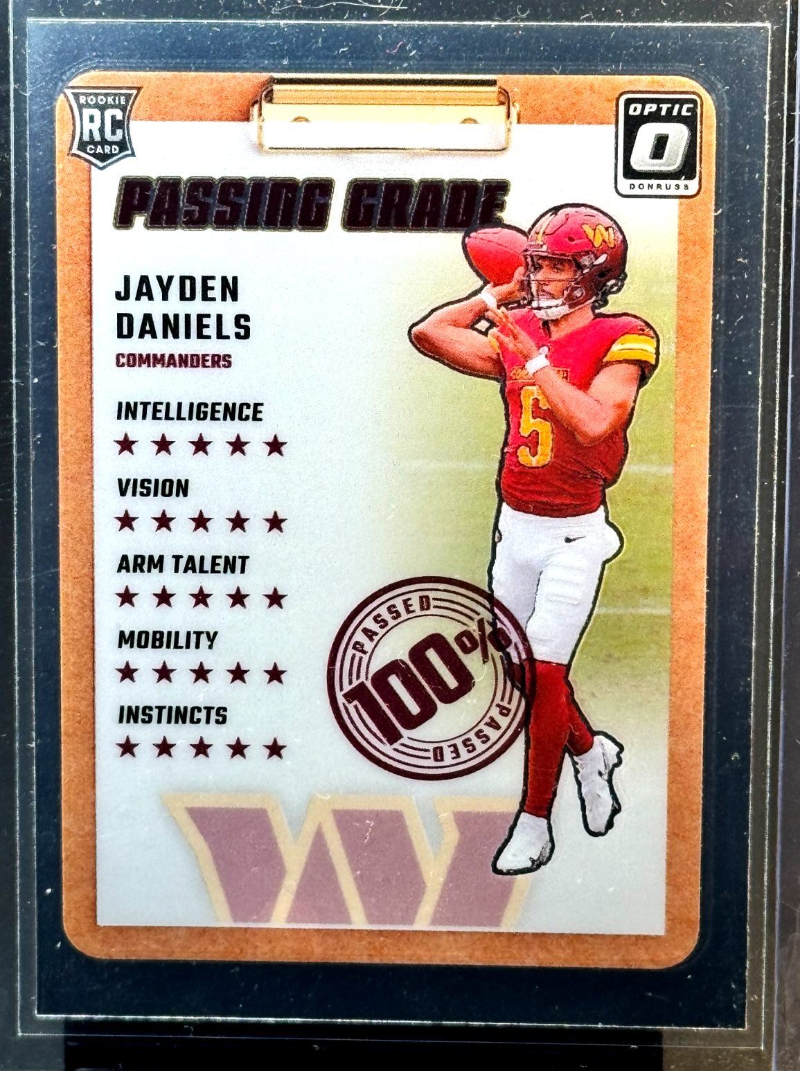 Jayden Daniels Commanders Rookie Panini Donruss Special Insert 2024